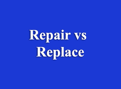 repair vs replace